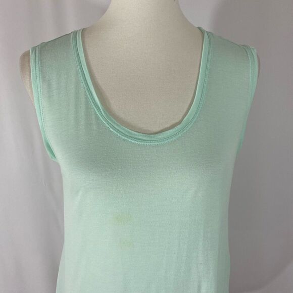 Fab’rik Seafoam Green Sleeveless Top - Picture 1 of 6